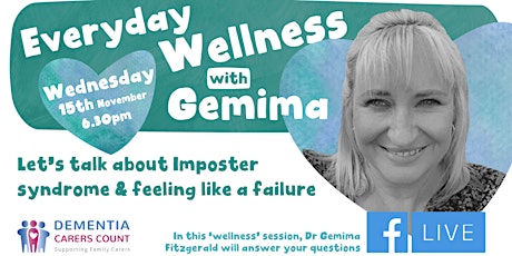 Everyday Wellness - Imposter syndrome & feeling like a failure primary image