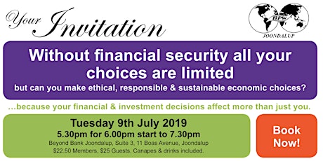 Without Financial Security all your Choices are Limited primary image