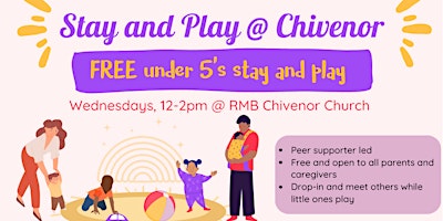 Primaire afbeelding van Chivenor Under 5s Stay and Play