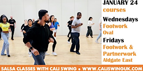January Salsa Courses with Cali Swing primary image