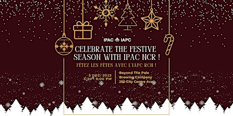 IPAC NCR | Holiday Party - Fête de fin d'année | IAPC RCN primary image