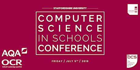 Computer Science In Schools Conference 2019 primary image