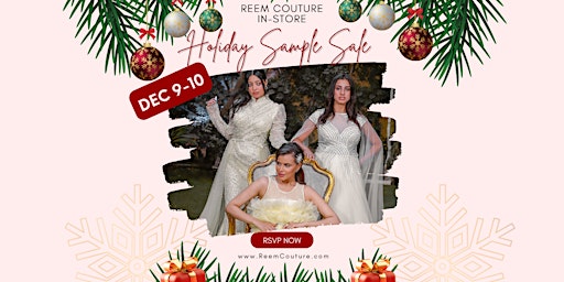 Reem Couture Holiday Sample Sale