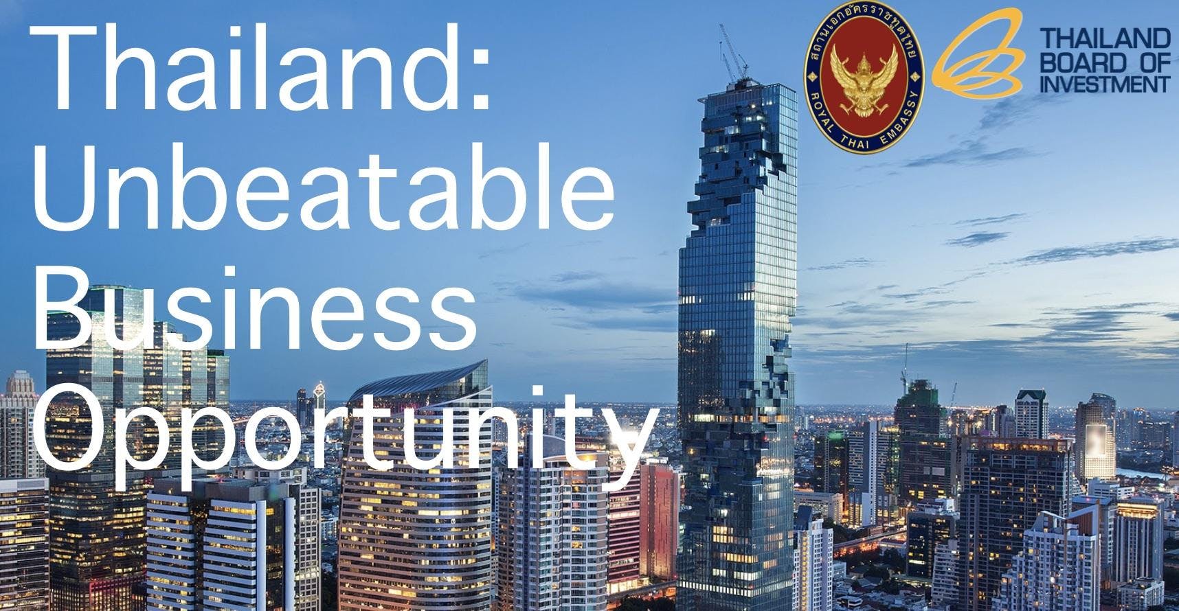 Thailand: Unbeatable Business Opportunity | Perth Breakfast Seminar