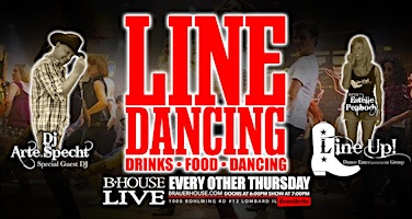 Imagem principal do evento Line Dancing with Estelle - Every Other Thursday at Brauer House