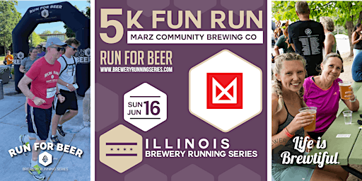 Hauptbild für 5k Beer Run x Marz Community Brewing | 2024 Illinois Brewery Running Series