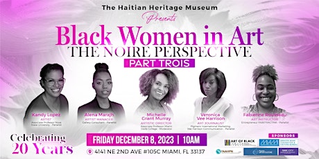 Black Women In Art: The Noir Perspective Part Trois primary image