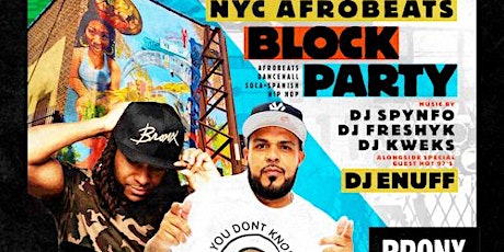 Back to the Bronx | The Uptown Afrobeats Block Party!  primary image