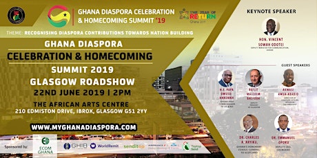 Ghana Diaspora Celebration & Homecoming Summit GLASGOW ROADSHOW primary image