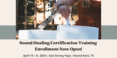 Sound Healing Certification
