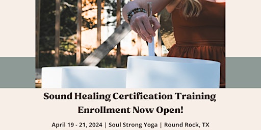 Image principale de Sound Healing Certification