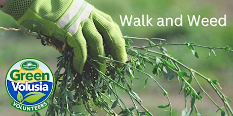 Volunteer Walk and Weed at Stetson Aquatic Center