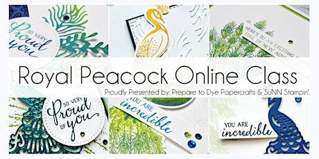 Royal Peacock Online Card Class $71.95+ Tax  primary image