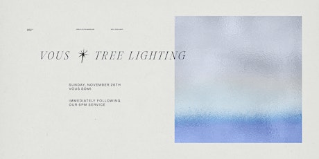 VOUS Tree Lighting primary image