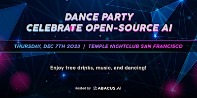 Dance Party - Celebrate Open-Source AI primary image