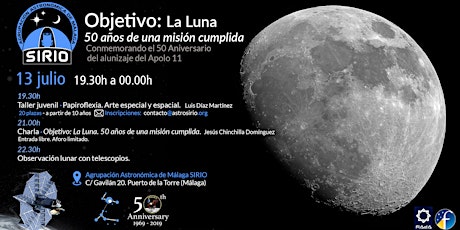 Imagen principal de Objetivo:La Luna. 50 años de una mision cumplida.