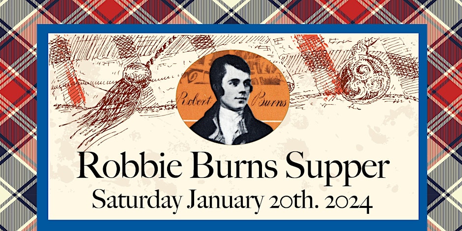 Robbie Burns Event Poster