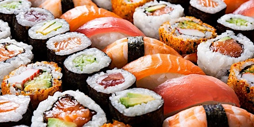 Imagem principal do evento Cooking & Comedy: Sushi & Sass Night!