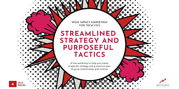 Hi-impact technology marketing  : Streamlined strategy & purposeful tactics
