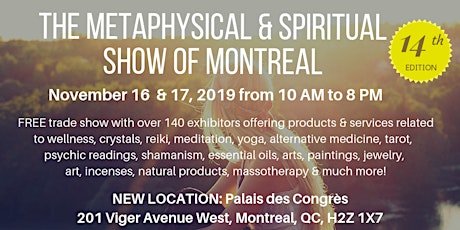 The Metaphysical & Spiritual Show of Montreal