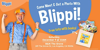 Meet & get a photo with Blippi at B&N The Grove primary image