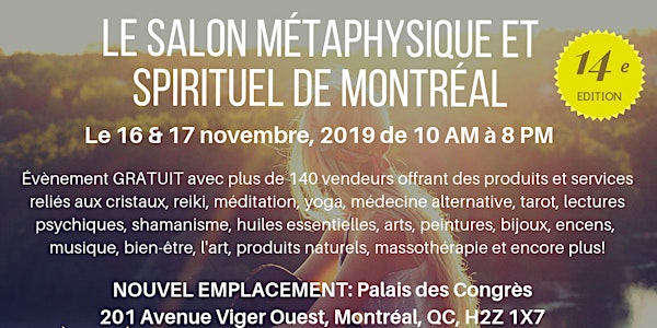 Le Salon Métaphysique et Spirituel de Montréal