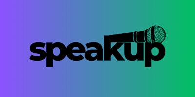 Imagem principal de Speak Up  Stoke - Spoken Word Poetry Open-Mic Night + Workshop