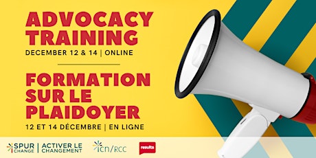 Advocacy Training | Formation sur le plaidoyer primary image