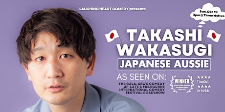 Takashi Wakasugi - Japanese Aussie | Live in Cairns primary image