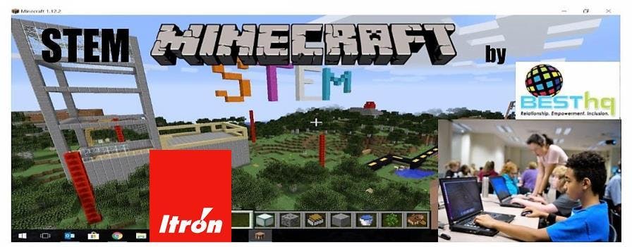 STEM Minecraft at Itron with BESThq (8/19 - Session 1)