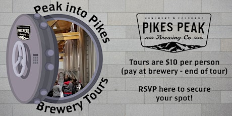 RSVP - $10 Peak Into Pikes Brewery Tours for July 20 primary image