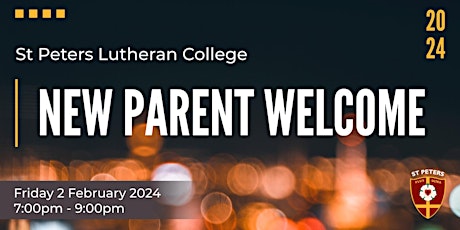 2024 St Peters New Parents Welcome primary image