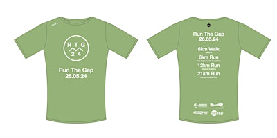 Run The Gap 24.05.24 - Event T-SHIRT (if not ordered with Reg.) primary image