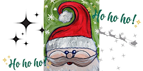 Painting Santa, Class for  Kids and Adults  Holiday Special primary image