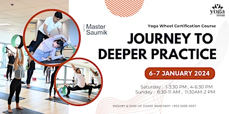 Yoga Wheel Certification Course - Journey to Deeper Practice primary image
