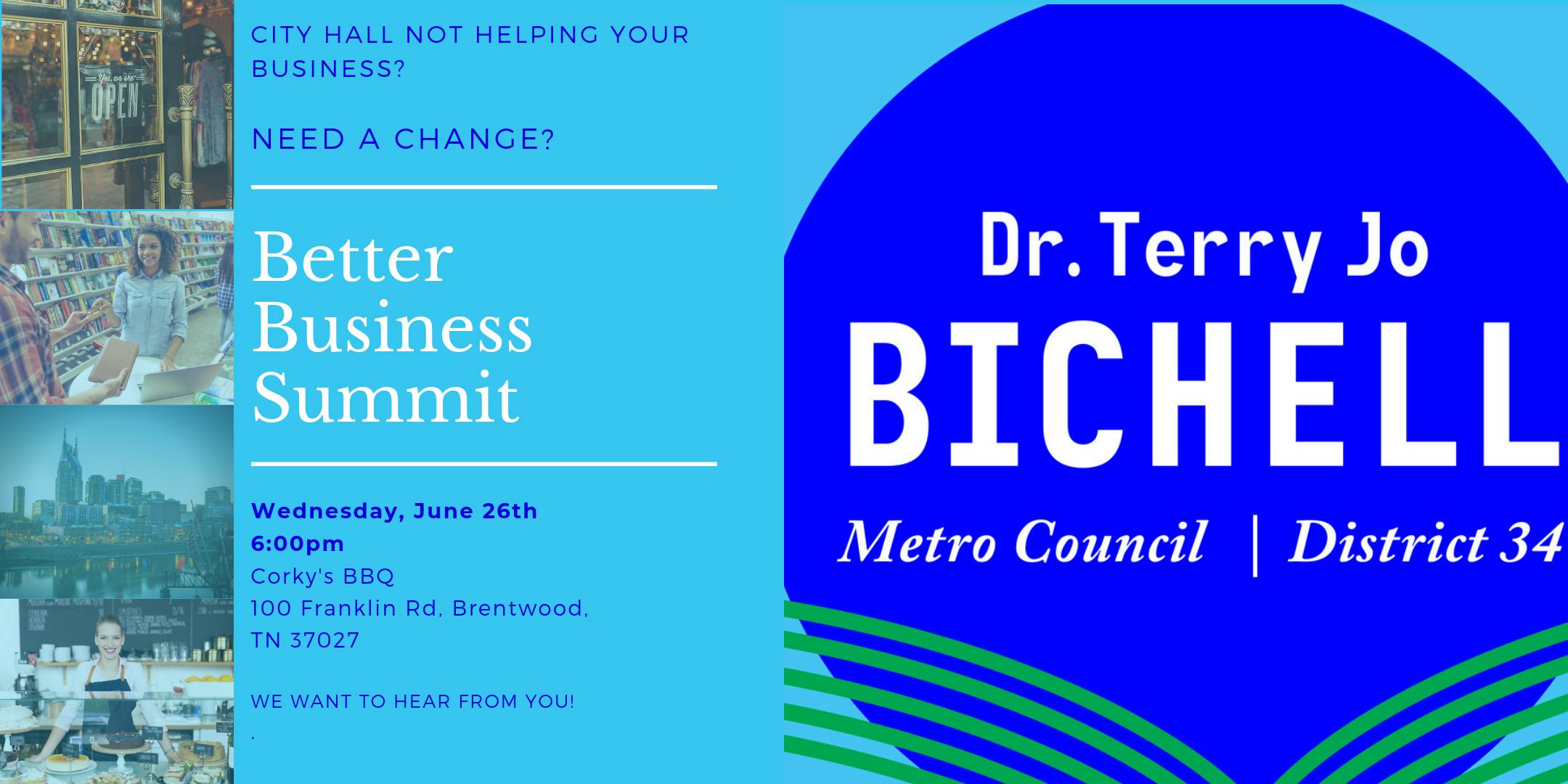 Better Business Summit with Dr. Terry Jo Bichell