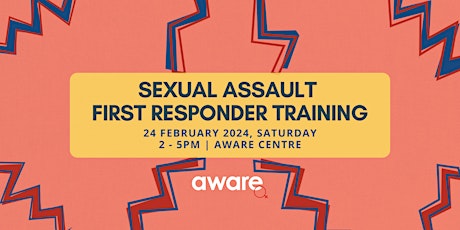 24 February 2024: Sexual Assault First Responder Training  primärbild