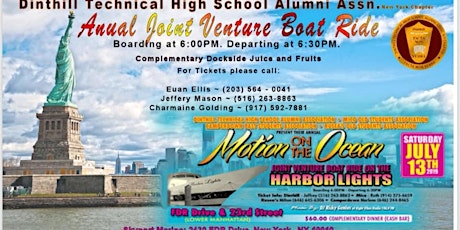 Dinthill Technical High School Alumni Association NY Chapter 2019 Boatride  primary image