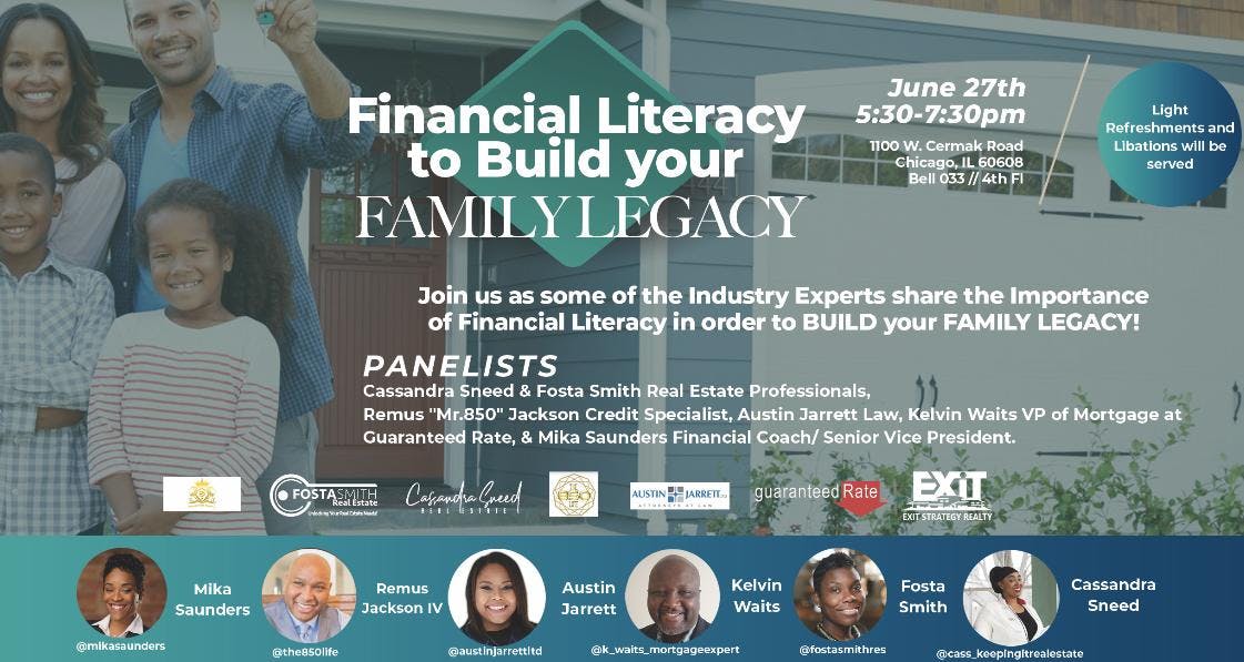 Financial Literacy to Build Your Family Legacy