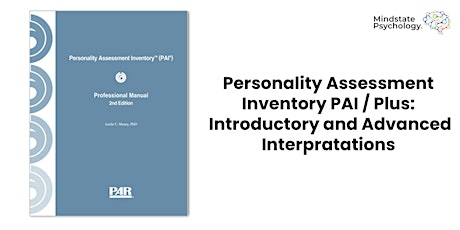 Personality Assessment Inventory PAI / Plus (Full -day online)