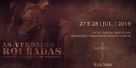 Imagem principal do evento Curso As Verdades Roubadas - Idade das trevas | Cruzadas | Inquisição - Turma 2