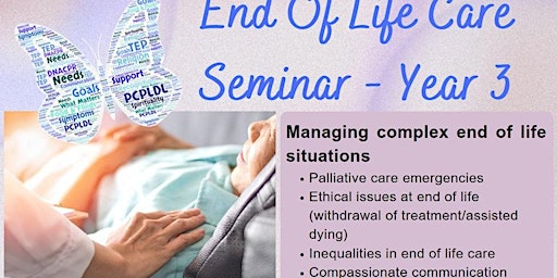 Primaire afbeelding van PGH Student Seminar - End of Life Care (Year 3 only)