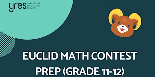 Primaire afbeelding van Euclid Math Contest Prep (Grade 11 - 12)