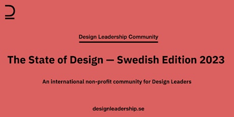 The State of Design — Swedish Edition 2023  primärbild