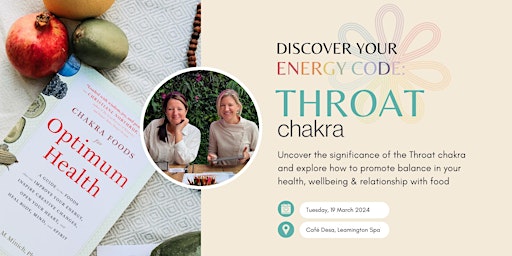 DISCOVER YOUR ENERGY CODE  - THROAT CHAKRA primary image