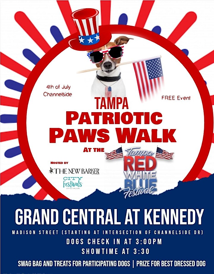 
		Tampa Patriotic Paws Walk image
