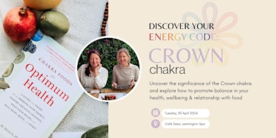 Primaire afbeelding van DISCOVER YOUR ENERGY CODE  - CROWN CHAKRA