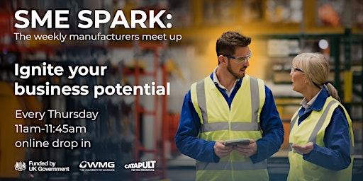 SME Spark: the weekly manufacturers meet-up  primärbild