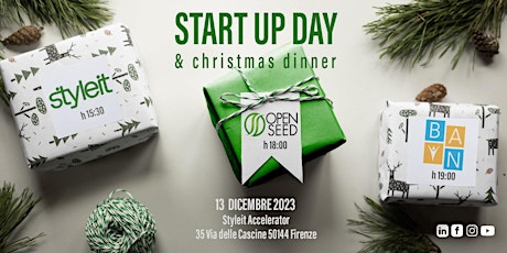 Primaire afbeelding van BUSINESS ANGELS NETWORK DAY:  StyleIT + Open Seed + BAN Christmas Dinner