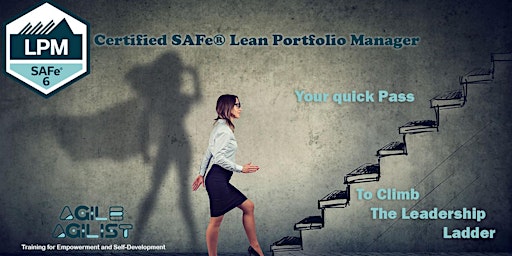 Primaire afbeelding van Certified SAFe Lean Portfolio Manager